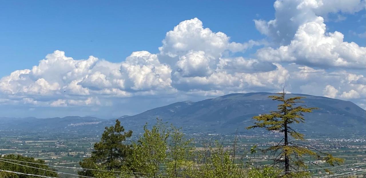 App. Con Terrazza Panoramica In Centro-Montefalco Buitenkant foto